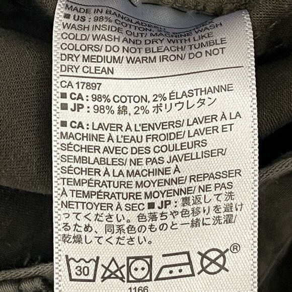 Banana Republic Jeans Mens 30 x 30 Dark Wash Green Straight Leg Stretch Preppy - Picture 6 of 13